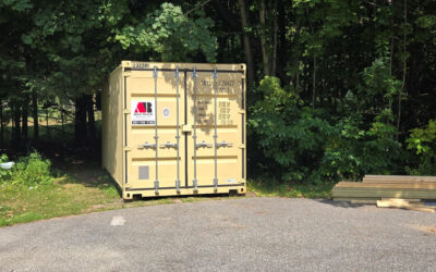 20-Foot Storage Container Rental Delivered to Cumberland, ME