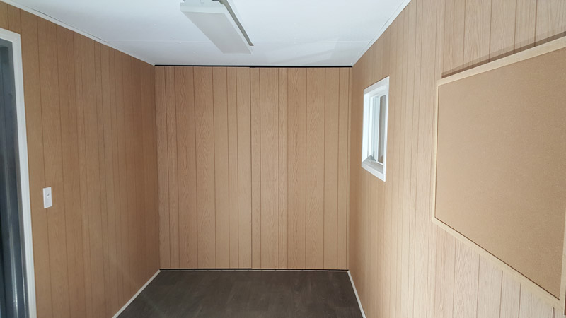 interior of a 20ft ground-level office rental
