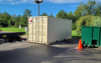 20 ft storage container rental delivered to Portsmouth, NH 03801