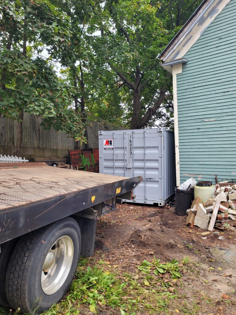 20 ft storage container rental delivered Biddeford, Mane to help clean out a garage. 20 ft storage container rental delivered Biddeford, Mane to help clean out a garage. 20 ft storage container rental delivered Biddeford, Mane to help clean out a garage.