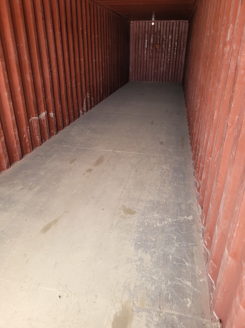 40’ container rental delivered to Orono, ME