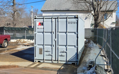 20ft Storage Container Delivered in Oxford, ME