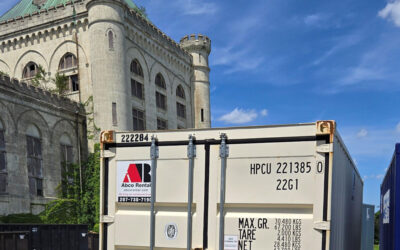 20ft Storage Container Pickup at Portsmouth Naval Shipyard in Kittery, ME