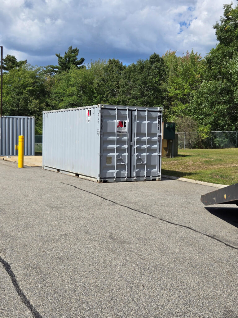 The 20ft storage container represents the sweet spot for commercial contractors
