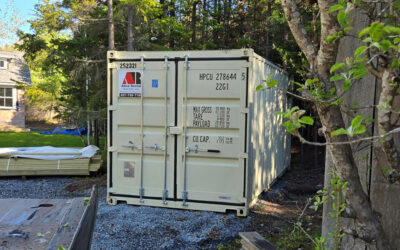 20ft storage container rental delivers to Southport, ME