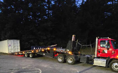 40-Foot Container Pickup in Lyman, ME