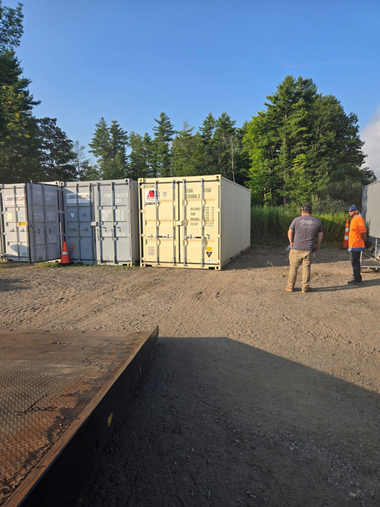 20-Foot Storage Container Sold and Delivered in Westbrook, ME