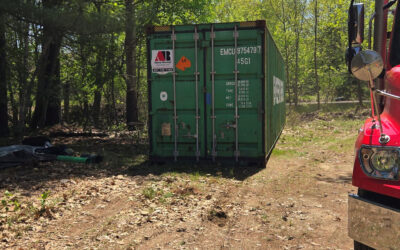 Abco Rental & Storage Delivers Two 40’ Containers to New FedEx Facility in Scarborough, ME