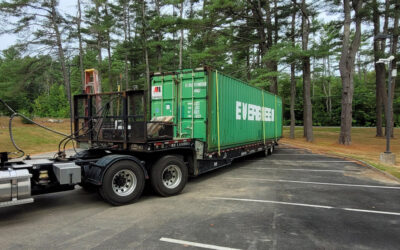 40’ Storage Container Rental Relocated to Norway, ME