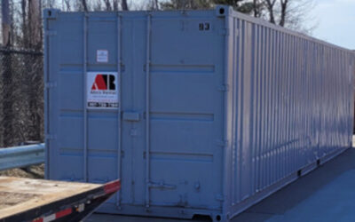 40’ container rental in Scarborough, Maine