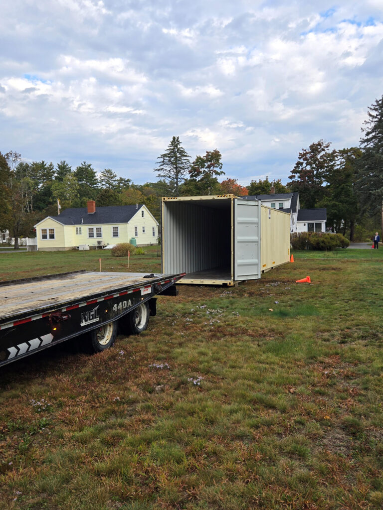 40ft Storage Container Rental in Wells, ME | Abco