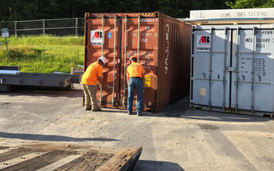 40ft Storage Container Rental Delivered to Gotham, ME