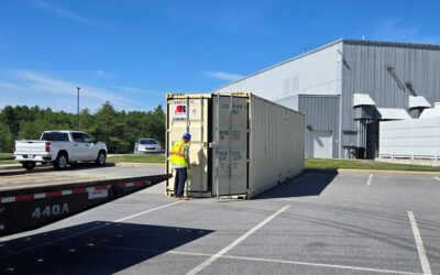 40ft Storage Container Rental in Westbrook, ME