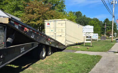 40ft Storage Container Delivered in Poland, ME