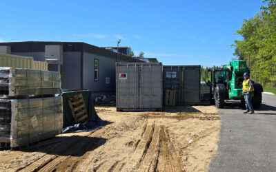 40ft Storage Container Rental Delivered to York County Jail in Alfred, Maine