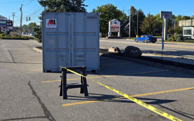 3, 20ft storage container rentals New 5 guys Construction in Windham, ME