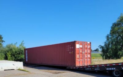 40 ft container storage rental picked up from Western Ave., South Portland, ME 04106