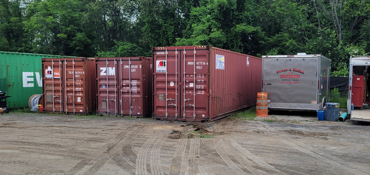 Storage Inc 40ft storage container rental in Waterville, ME | Abco Rental & Storage ...