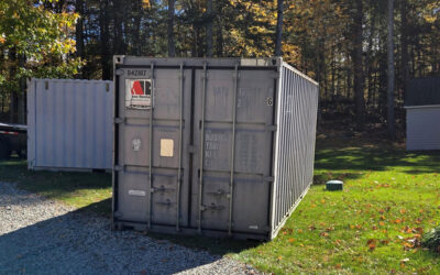 Delivering Two 20ft Containers to Frye Island, ME