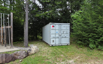 20ft Storage Container Rental Delivered to Greenwood, Maine
