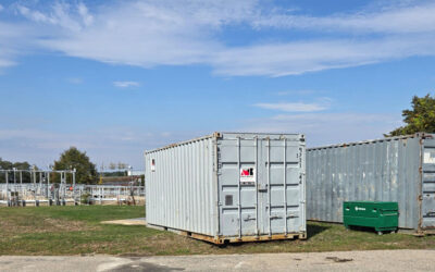 20ft Storage Container Delivery for the Portland Water District