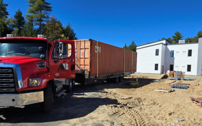 40ft Storage Container Rental Retrieval in Alfred, ME: Commercial Storage Solutions
