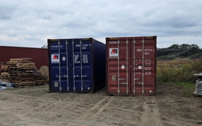 Two 40ft Storage Containers Delivered to Concord Landfill