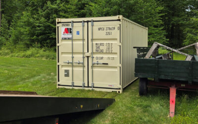 20’ Delivery for Camp Storage in Poland, ME