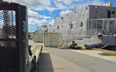 New Logistics Contract: Annual 20ft Container Runs Between PNSY and Groton, CT