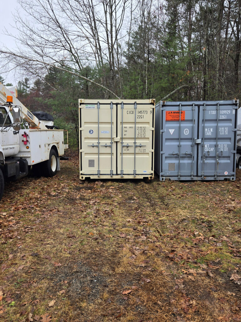 20’ Storage Container Shuttle Service – Gorham to Standish, ME