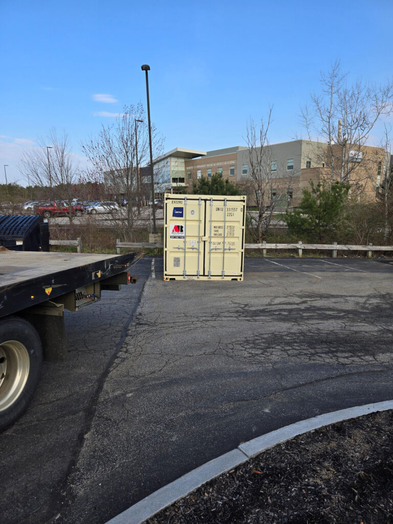 Storage Container Rentals for Hotel Renovation in Biddeford, ME