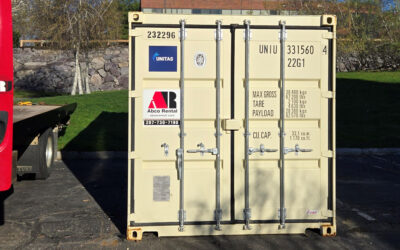 20ft Storage Container Rentals for Residence Inn Remodel in Norwood, MA