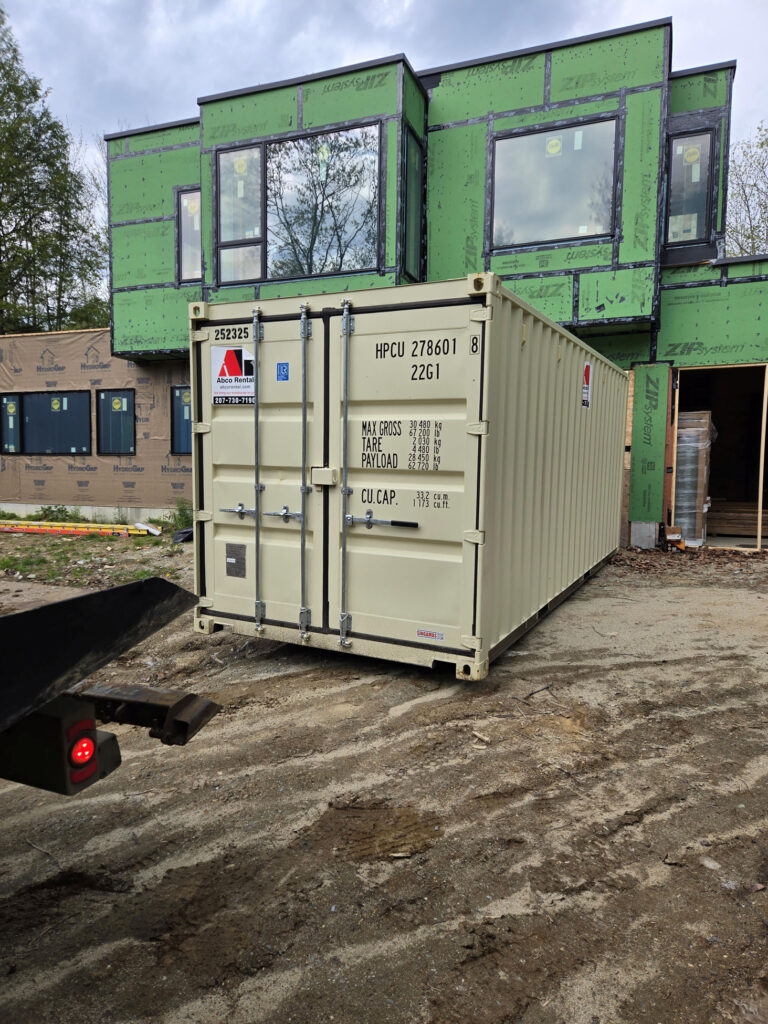 Abco Rental & Storage 20 foot storage container rental in Pownal, Maine