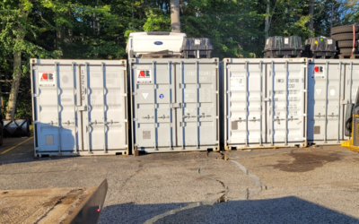 20ft storage container rental delivered to Saco, ME 04072