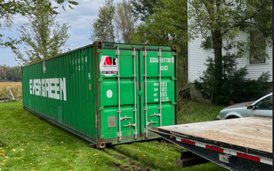 40 ft storage container rental in storing furniture in Fryeburg, ME 04037