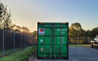 40′ storage container rental in South Portland, ME