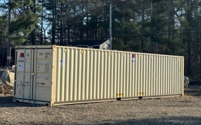 40′ storage container rental delivery to Westford, MA