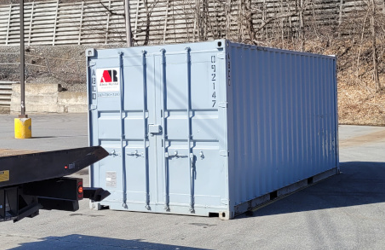 6, 20 ft storage container rental to Gardiner, Maine