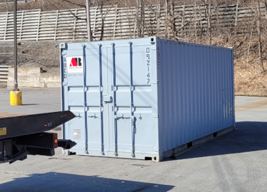 6, 20 ft storage container rental to Gardiner, Maine