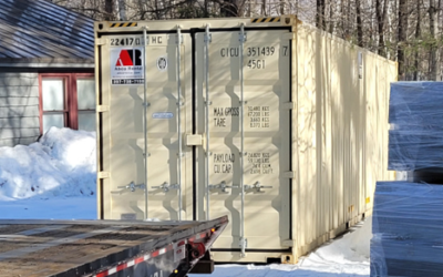 40’ High Cube storage container rental in Gilead ME