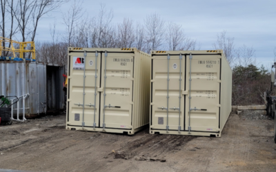 Sold 2, 40’ high cube storage containers to Nelson Property Service.