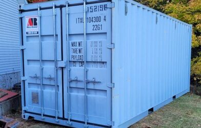 20 ft storage container rental delivered to Windham, ME