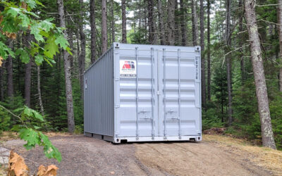 20’ Storage Container Sold and Delivered to Cushing, Maine