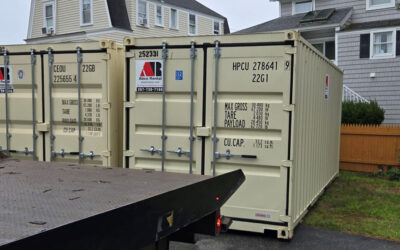 2nd 20-ft Storage Container Rental Delivered to Old Orchard Beach, ME