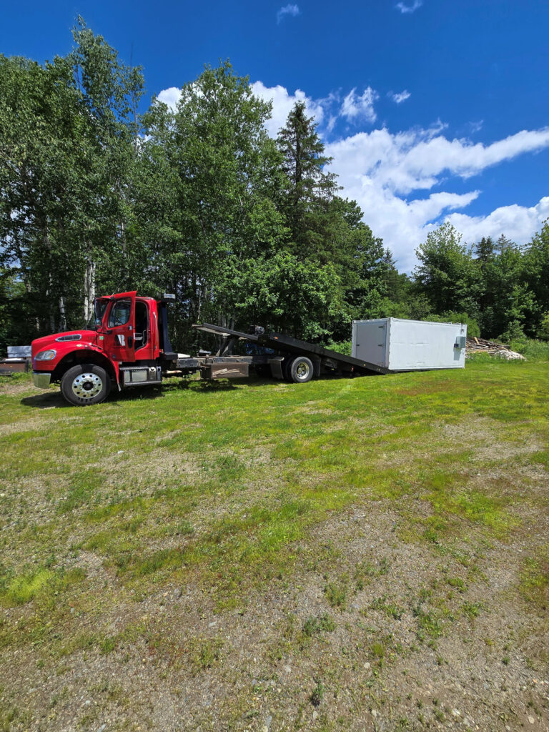 Container Shuttle Completed from Biddeford to Pembroke, Me 