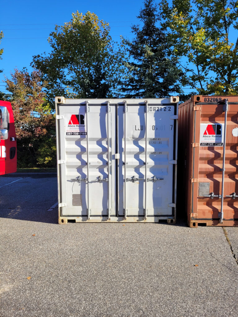 This is the 4th, 20’ storage container rental that was sent to a hotel remodeling project in Bedford, NH 03110. 