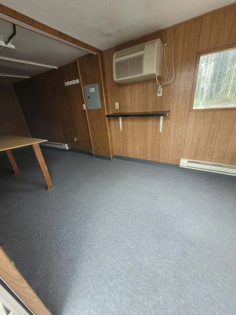 OFFICE TRAILER DELV/UFPU 8X32' Sent at: 10:02 BLOCK & LEVEL It's condos/apartments going in there Delivery 8x32’ Office Trailer to an Apartment/ Condo New Complex in Scarborough, Me.