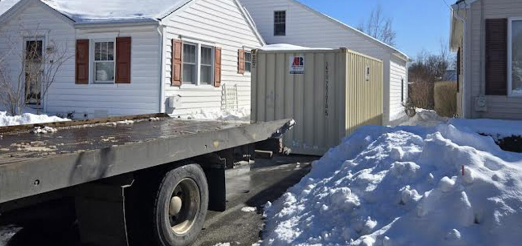 The team at Abco Rental & Storage, Inc just dropped off a 20-foot storage container to provide secure, weather-tight on-site storage for a customer’s project.