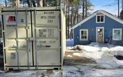 20-Foot Storage Container Rental Delivered to Bridgton, ME