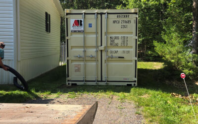 20ft Storage Container Rental Delivered to Gray, ME for Extra Home Storage